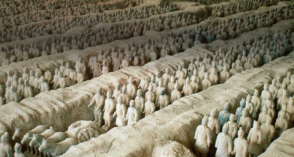 壮观的秦始皇兵马俑(GR. Richardson/Photolibrary ©) - 2010/07/31 壮观的秦始皇兵马俑(GR. Richardson/Photolibrary ©) - 2010/07/31