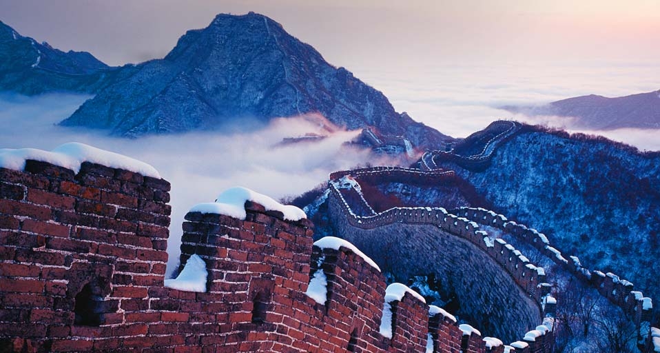 北京箭扣长城的雪景(© Fotosearch/Getty Images) ©) - 2012/01/05 北京箭扣长城的雪景(© Fotosearch/Getty Images) ©) - 2012/01/05