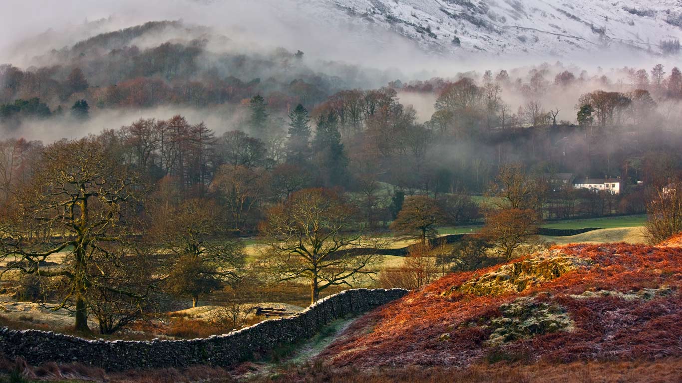 英国坎布里亚郡,湖区国家公园的大朗戴尔峡谷(© Gallery Stock) - 2014/01/16 英国坎布里亚郡,湖区国家公园的大朗戴尔峡谷(© Gallery Stock) - 2014/01/16