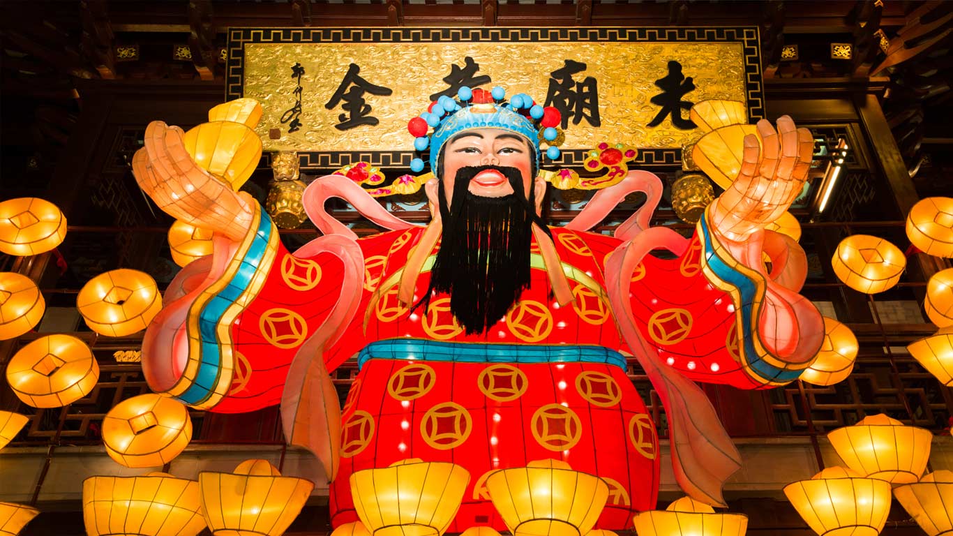 2013年上海老城隍庙民俗彩灯会,民间传说中的财神(© Feng Wei Photography/Flickr Open/Getty Images) - 2014/01/30 2013年上海老城隍庙民俗彩灯会,民间传说中的财神(© Feng Wei Photography/Flickr Open/Getty Images) - 2014/01/30
