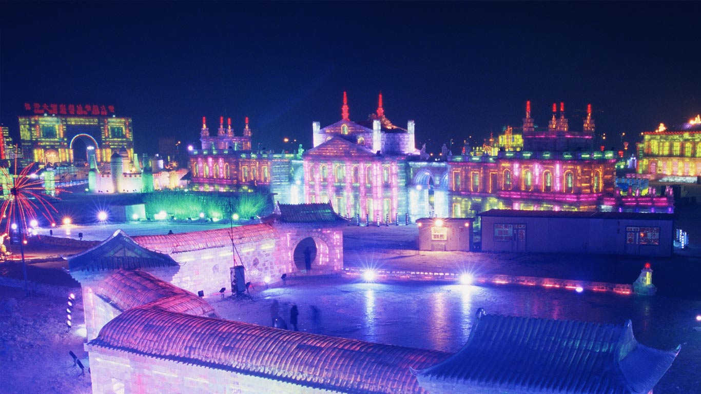 哈尔滨冰雪世界(© Redlink/Corbis) - 2014/02/05 哈尔滨冰雪世界(© Redlink/Corbis) - 2014/02/05