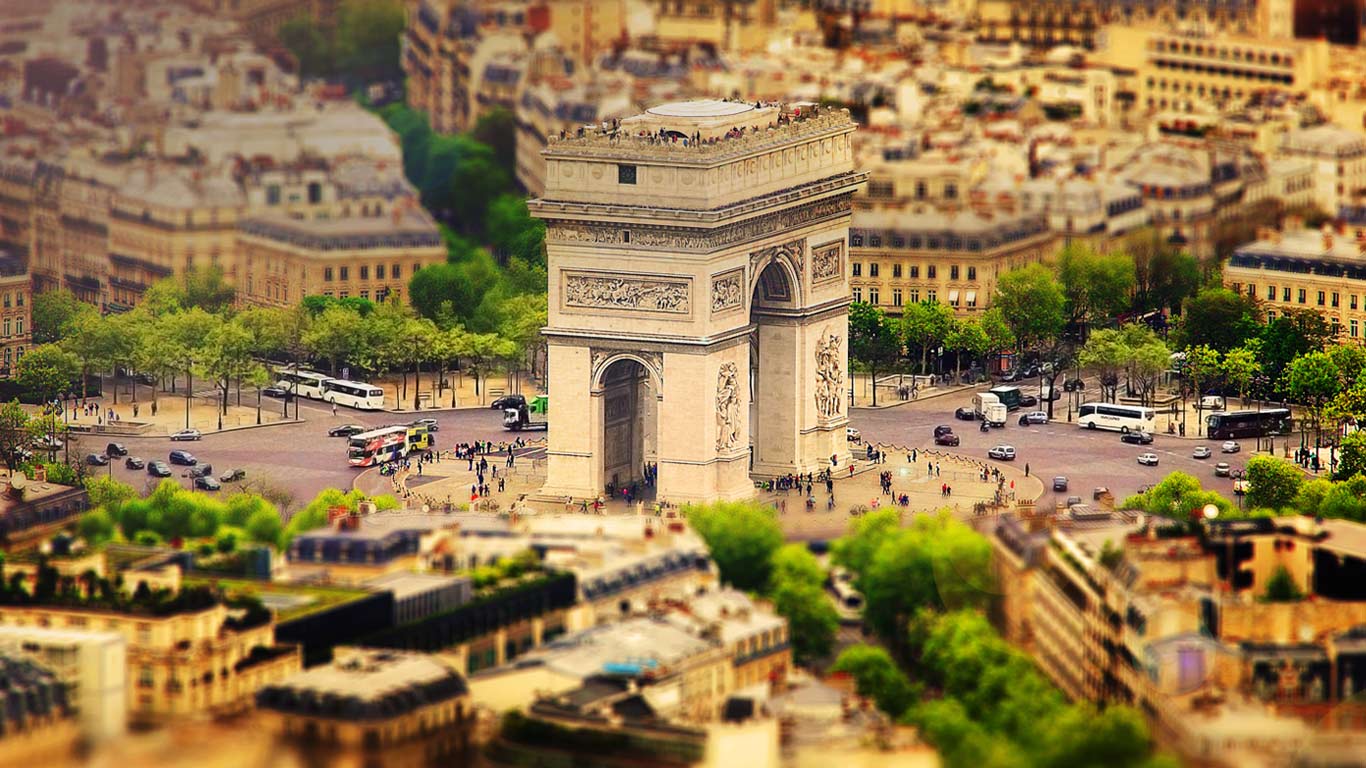 法国巴黎凯旋门(© Sebastian Helmke/500px) - 2014/05/07 法国巴黎凯旋门(© Sebastian Helmke/500px) - 2014/05/07