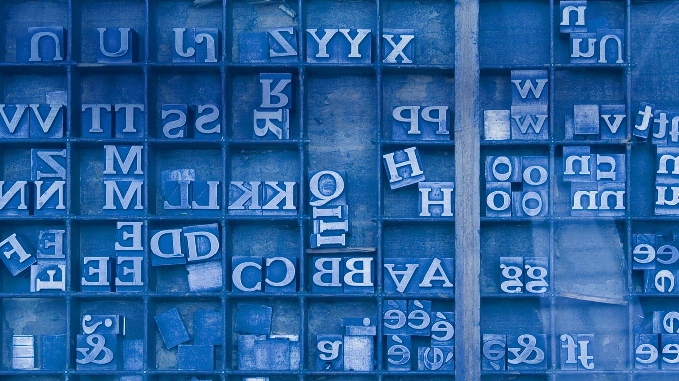 印刷字母(© REX/Design Pics Inc) - 2014/05/27 印刷字母(© REX/Design Pics Inc) - 2014/05/27
