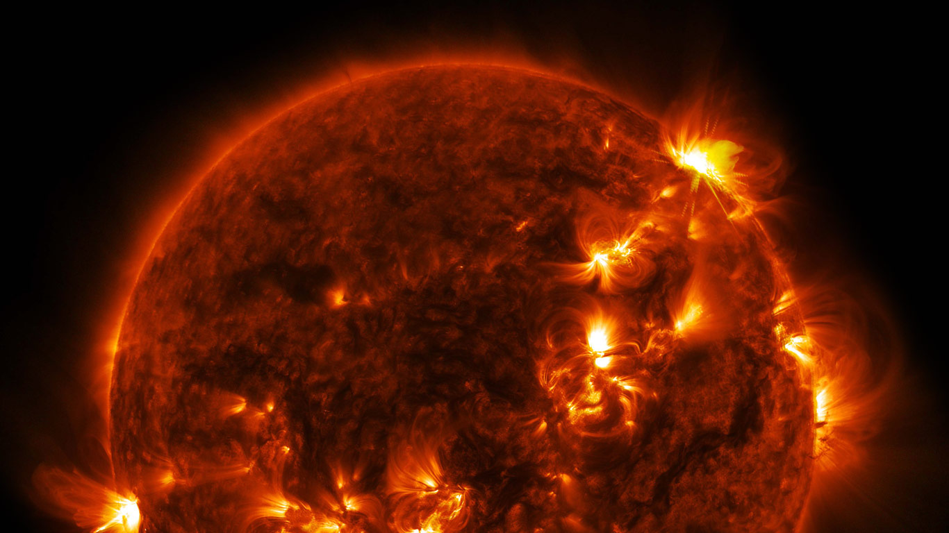 太阳耀斑(© NASA) - 2014/06/20 太阳耀斑(© NASA) - 2014/06/20