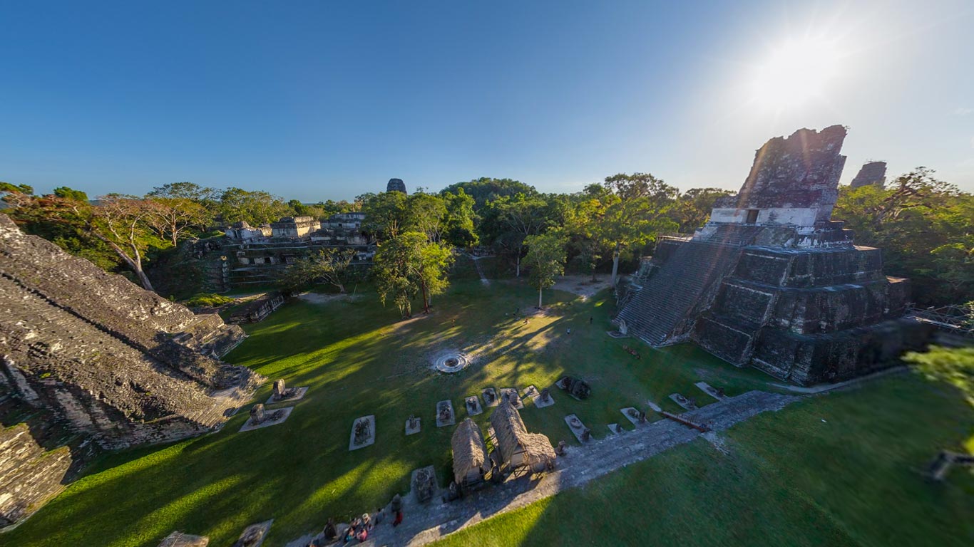 危地马拉蒂卡尔,玛雅金字塔(© AirPano) - 2014/09/14 危地马拉蒂卡尔,玛雅金字塔(© AirPano) - 2014/09/14