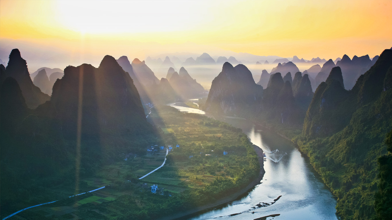 漓江风光(© Sino Images/Getty Images) - 2014/09/17 漓江风光(© Sino Images/Getty Images) - 2014/09/17
