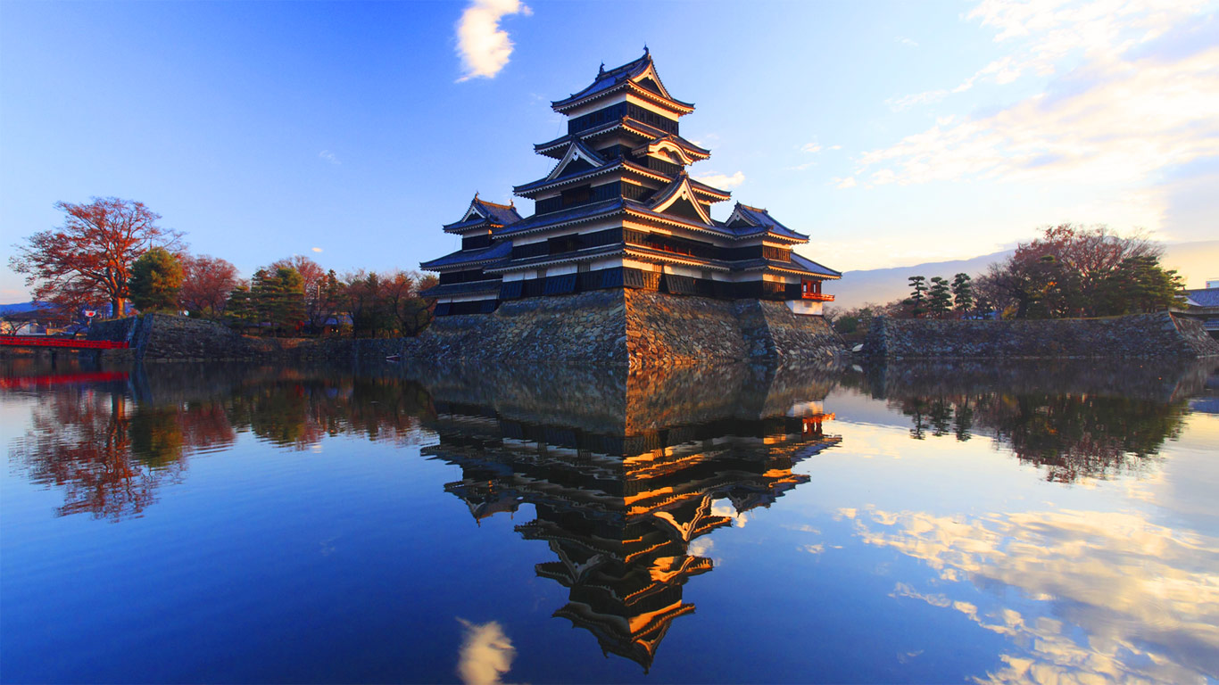 日本,松本城(© Mitsushi Okada/orion/Panorama Stock) - 2014/10/10 日本,松本城(© Mitsushi Okada/orion/Panorama Stock) - 2014/10/10