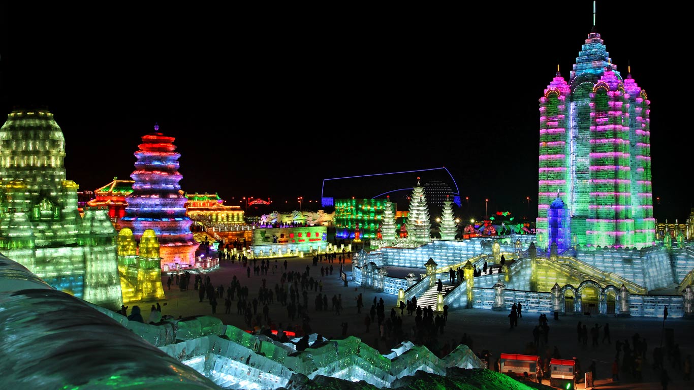 哈尔滨国际冰雪节一景(© Yang Wang) - 2015/01/05 哈尔滨国际冰雪节一景(© Yang Wang) - 2015/01/05