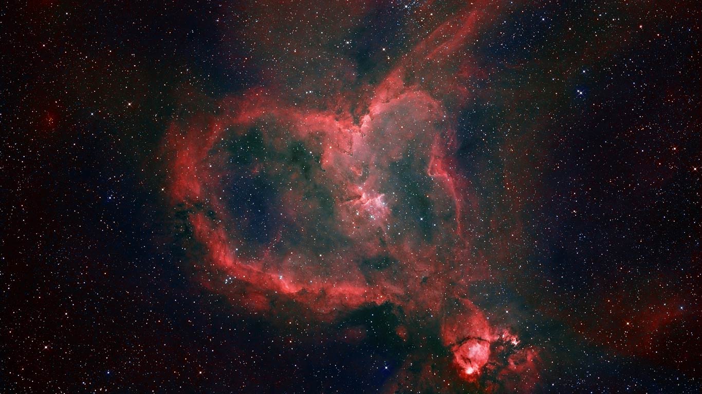 心脏星云(© Matthew Russell/Visuals Unlimited, Inc.) - 2015/02/14 心脏星云(© Matthew Russell/Visuals Unlimited, Inc.) - 2015/02/14