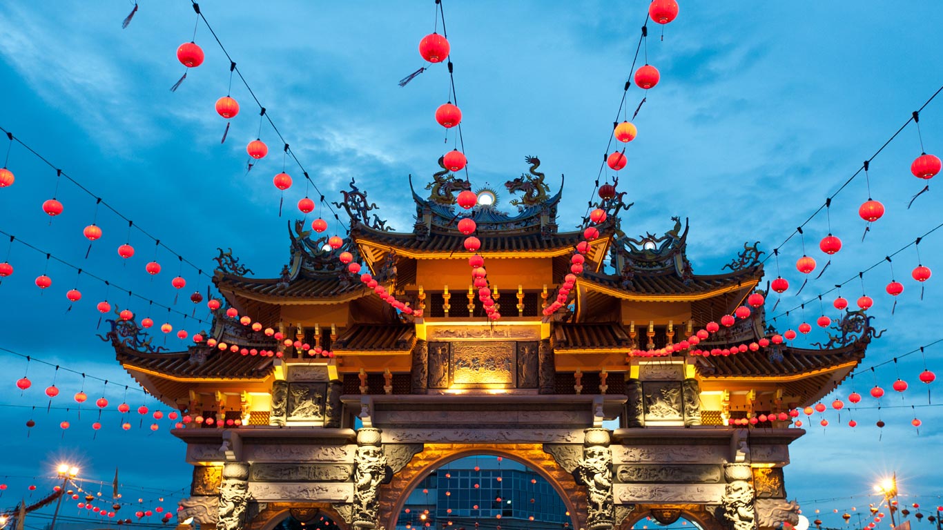 马来西亚槟城,九皇爷庙(© Ivan Hor/Moment/Getty Images) - 2015/02/22 马来西亚槟城,九皇爷庙(© Ivan Hor/Moment/Getty Images) - 2015/02/22