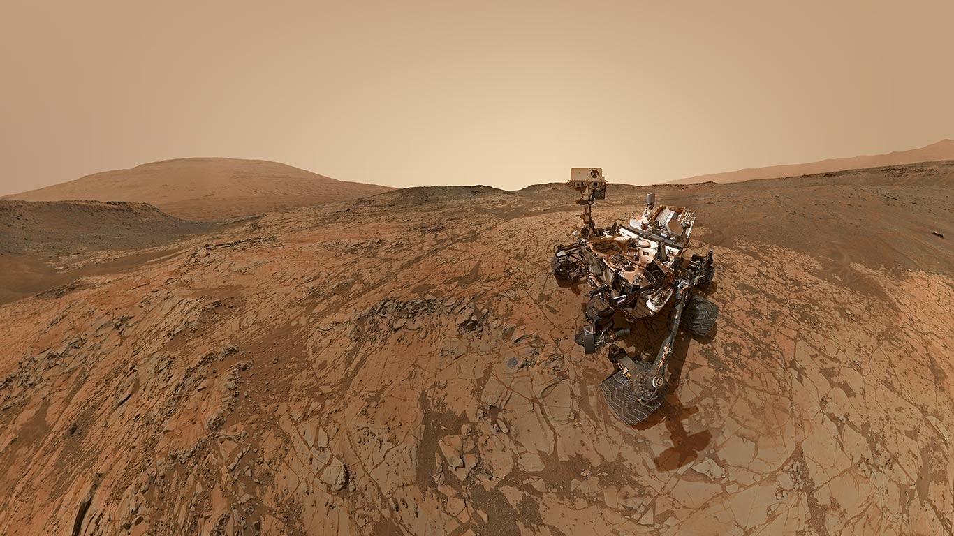 NASA好奇号火星探测器(© NASA/JPL-Caltech/MSSS) - 2015/09/29 NASA好奇号火星探测器(© NASA/JPL-Caltech/MSSS) - 2015/09/29