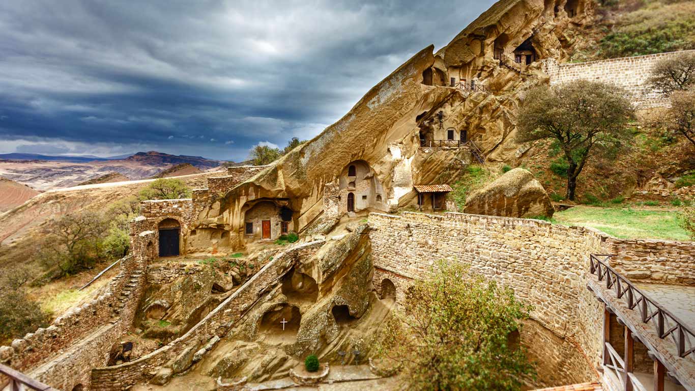 格鲁吉亚,卡赫季州,Davit Gareja修道院群 (© Wiktor Bubniak/Shutterstock) - 2016/01/19 格鲁吉亚,卡赫季州,Davit Gareja修道院群 (© Wiktor Bubniak/Shutterstock) - 2016/01/19