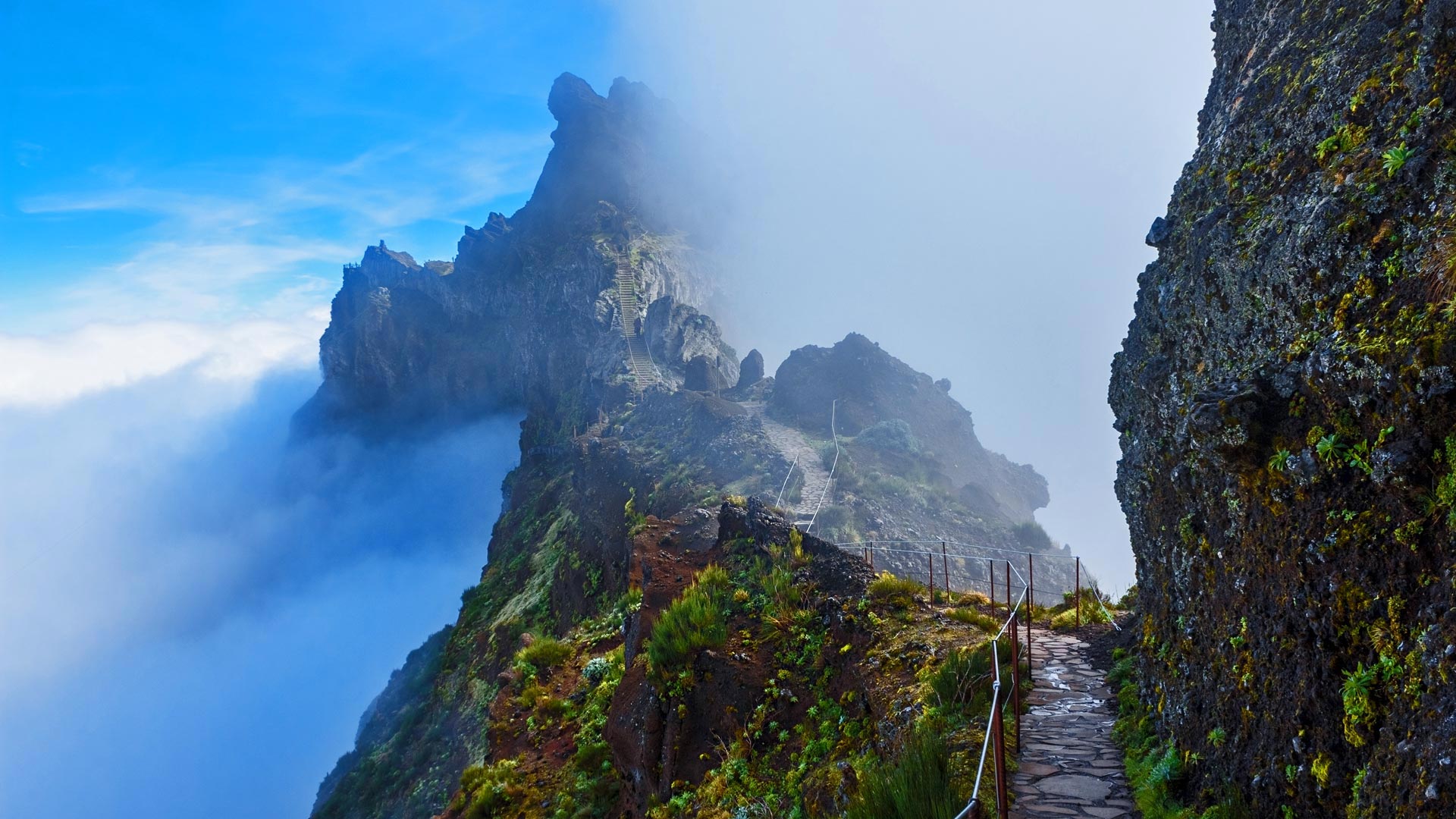 马德拉岛的山间小径,葡萄牙 (© Rusinka/Shutterstock) - 2016/10/12 马德拉岛的山间小径,葡萄牙 (© Rusinka/Shutterstock) - 2016/10/12