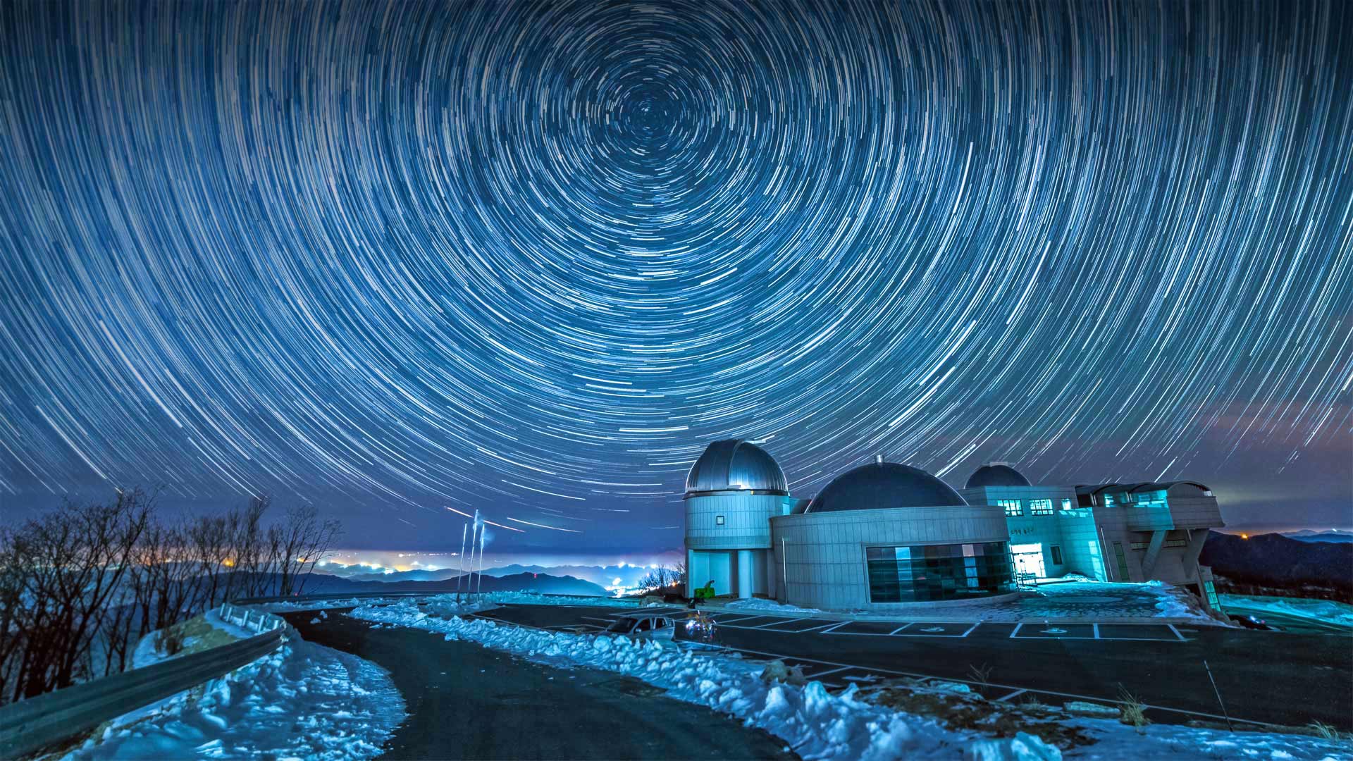 广德山上的赵庆哲天文台,韩国江原道 (© Multi-bits/ImaZinS/Getty Images) - 2018/01/04 广德山上的赵庆哲天文台,韩国江原道 (© Multi-bits/ImaZinS/Getty Images) - 2018/01/04