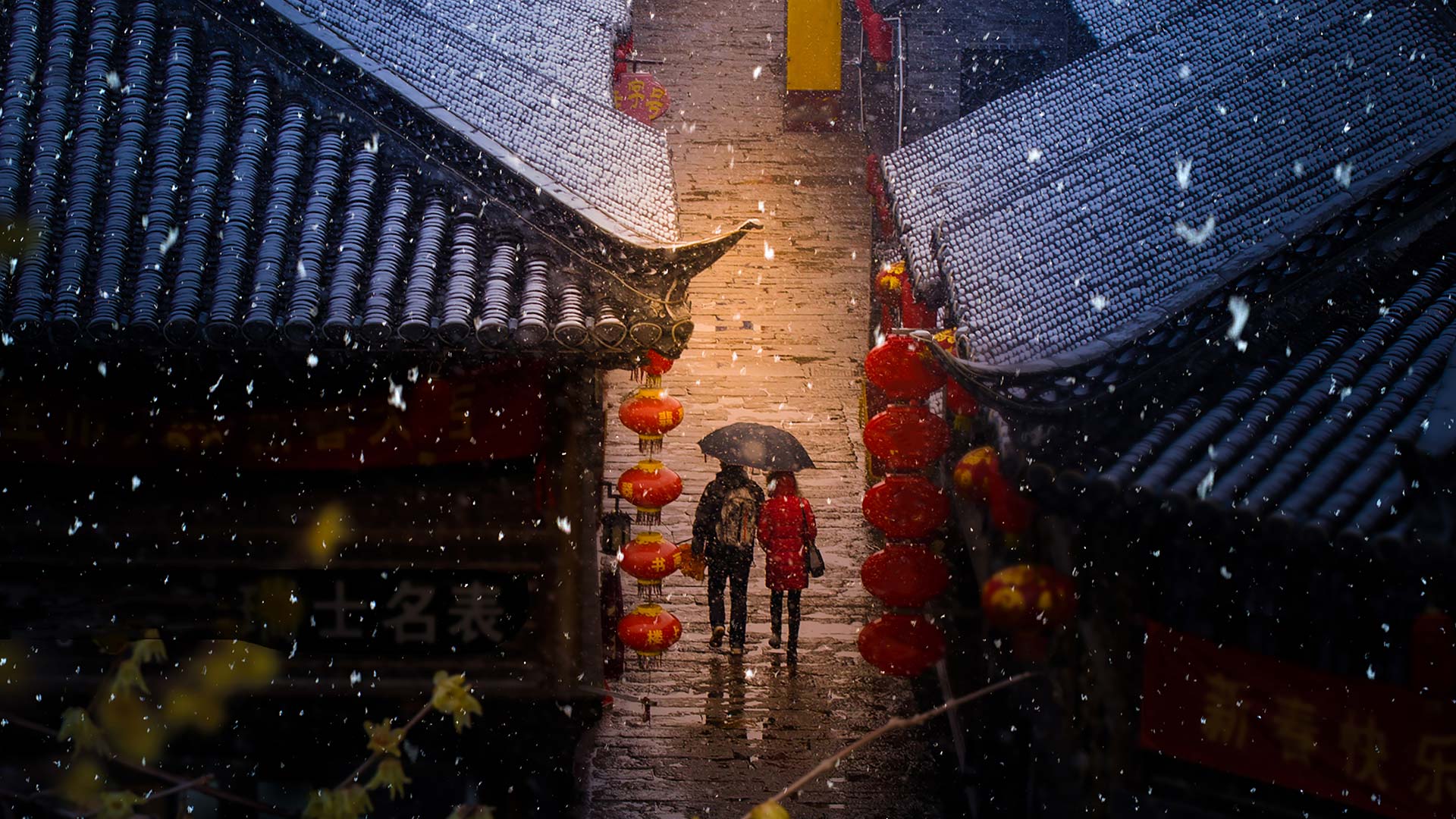 【今日立冬】江苏兴化市老街 (© ViewStock/Getty Images) - 2018/11/07 【今日立冬】江苏兴化市老街 (© ViewStock/Getty Images) - 2018/11/07