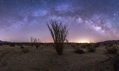 当灯光熄灭之后&nbsp;&nbsp;|&nbsp;&nbsp;安扎-博雷戈沙漠州立公园上空的银河, 加利福尼亚州, 美国 /Getty Images)(&copy; Kevin Key/Slworking) - 2026/04/13