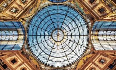 有格调的玻璃&nbsp;&nbsp;|&nbsp;&nbsp;维托里奥&middot;埃马努埃莱二世拱廊的玻璃穹顶, 米兰, 意大利 (&copy; PhillipMinnis/Getty Images) - 2026/04/27